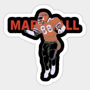 Wilber  Marshall Sticker